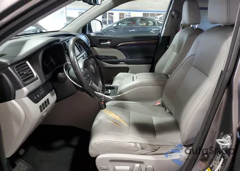 2014 Toyota Highlander Hybrid Limited from USA, damaged, VIN 5TDDCRFH9ES004837